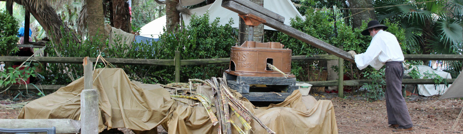 Cane Syrup Press Old Florida Festival Collier Museum