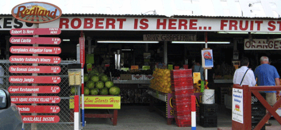 Robert is Here fruit standThe Redland south Florida